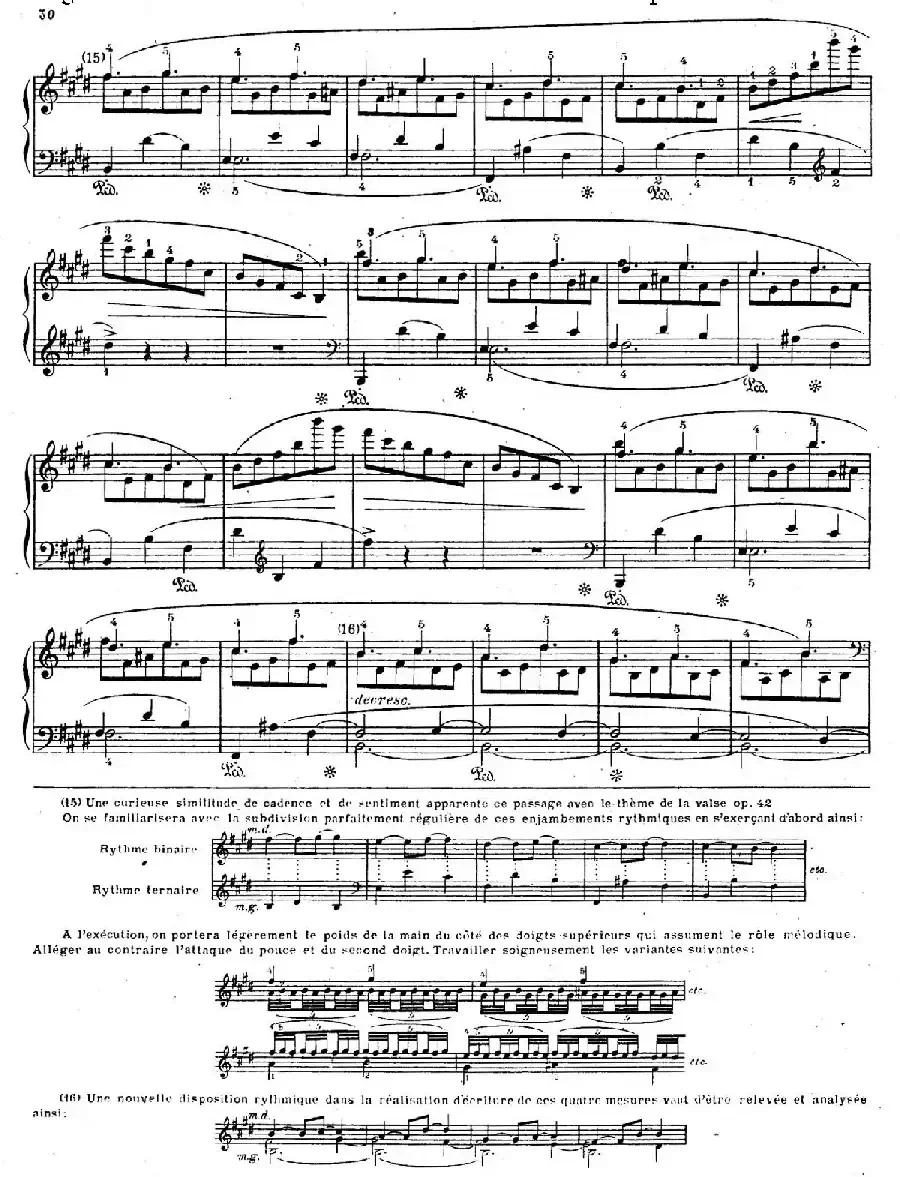 Scherzo No.4 in E Major Op.54（E大调第四谐谑曲·柯尔托教学版​）