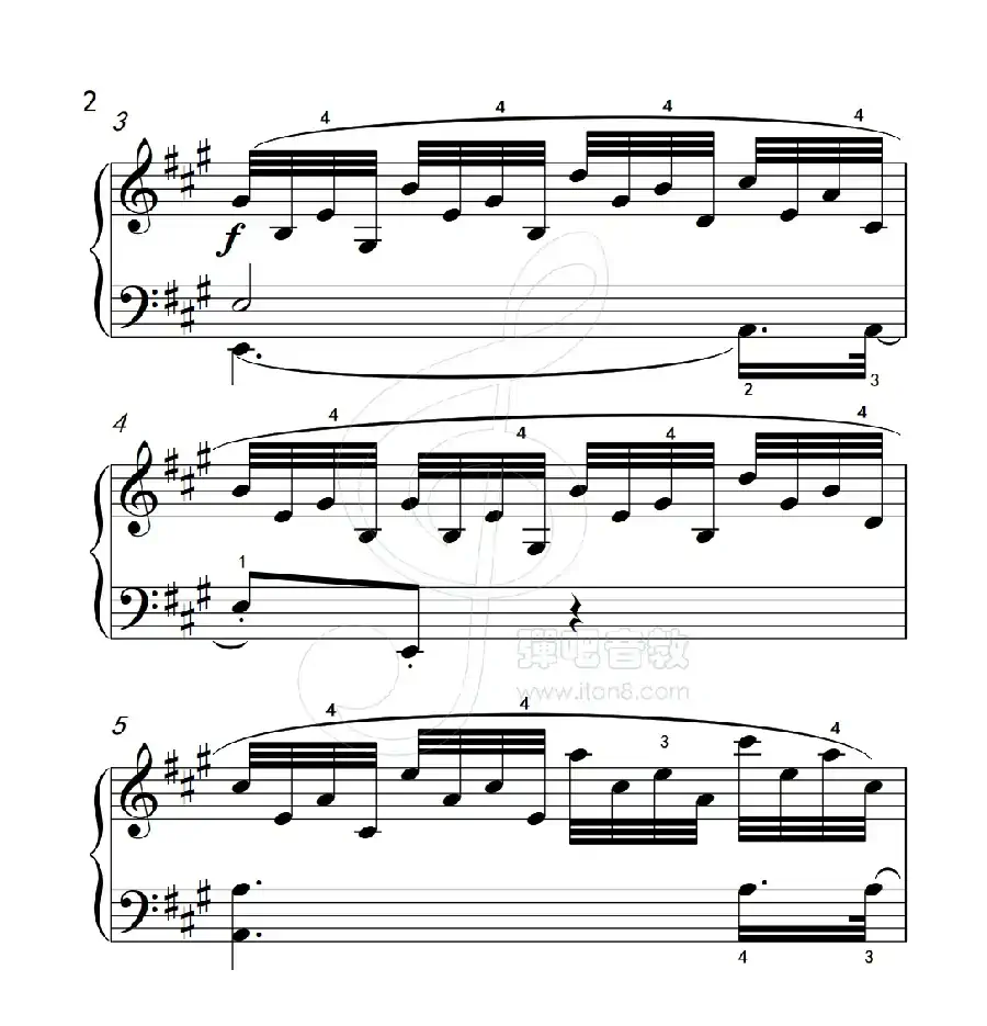 练习曲 37(克拉莫钢琴练习曲60首)