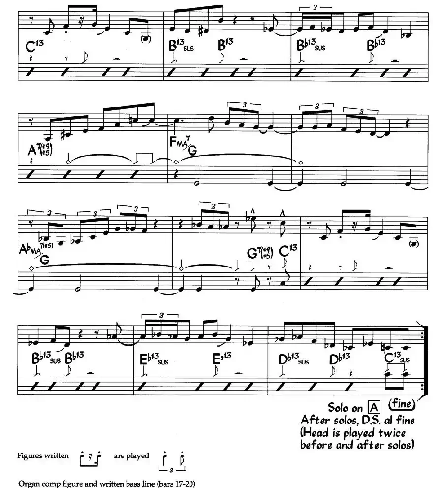 Friday Night at the Cadillac Club(爵士钢琴曲)