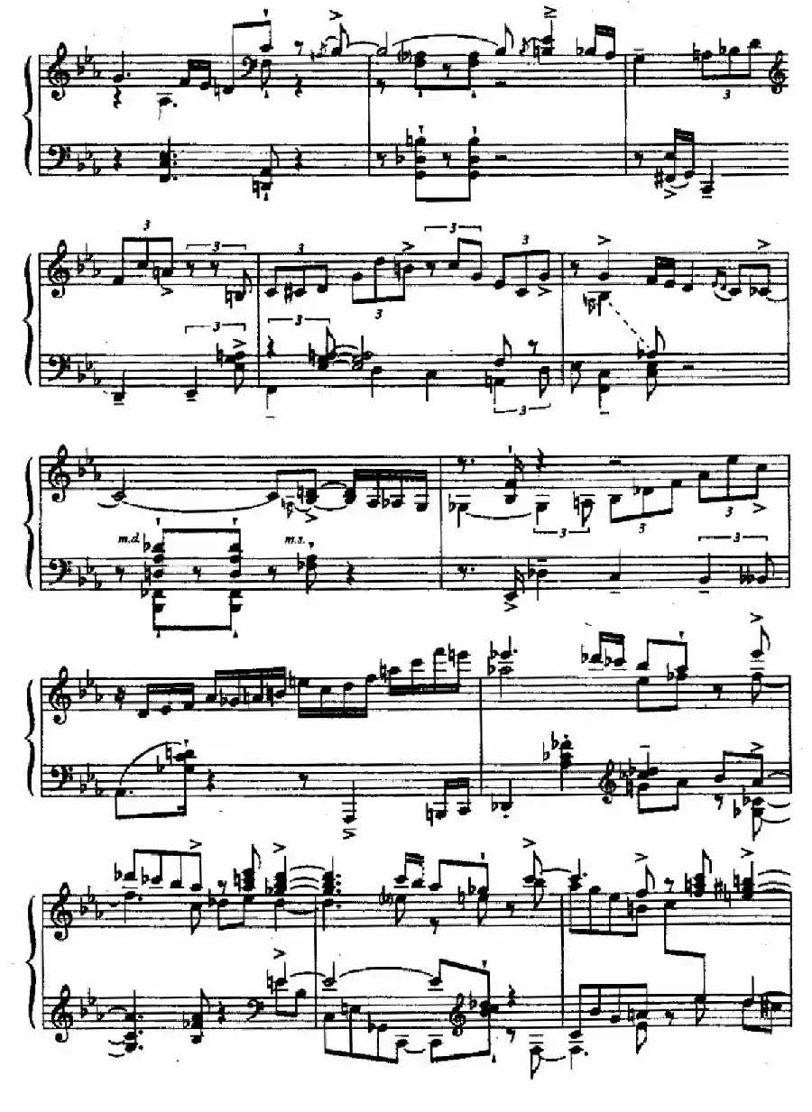 24 Preludes and Fugues Op.82（24首前奏曲与赋格·18）