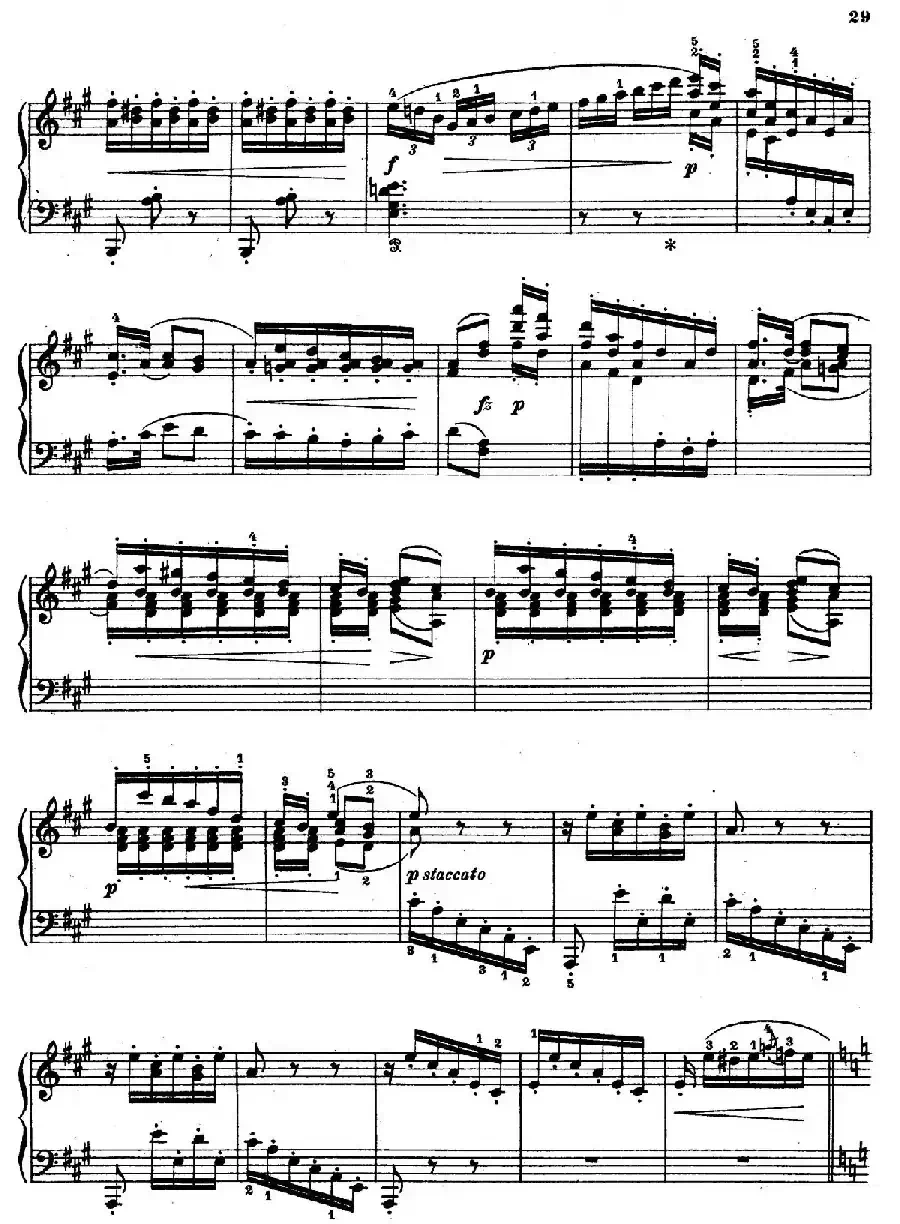 Akvareller Op.19（水彩画 10. 谐谑曲）