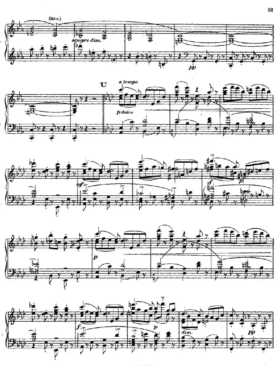 Symphony No.3 in d Minor - Solo Piano（d小调第三交响曲·钢琴独奏版·Ⅳ）