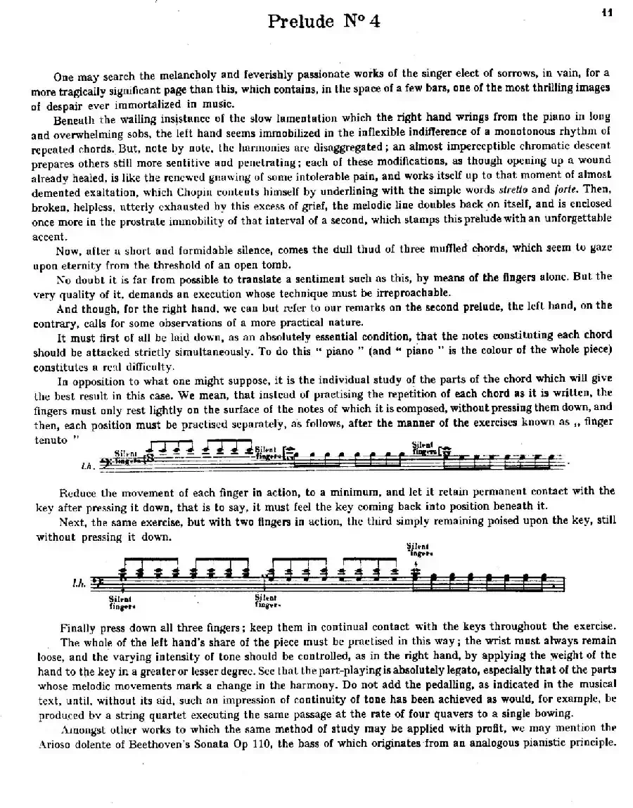 Preludes Op.28（24首前奏曲·4）