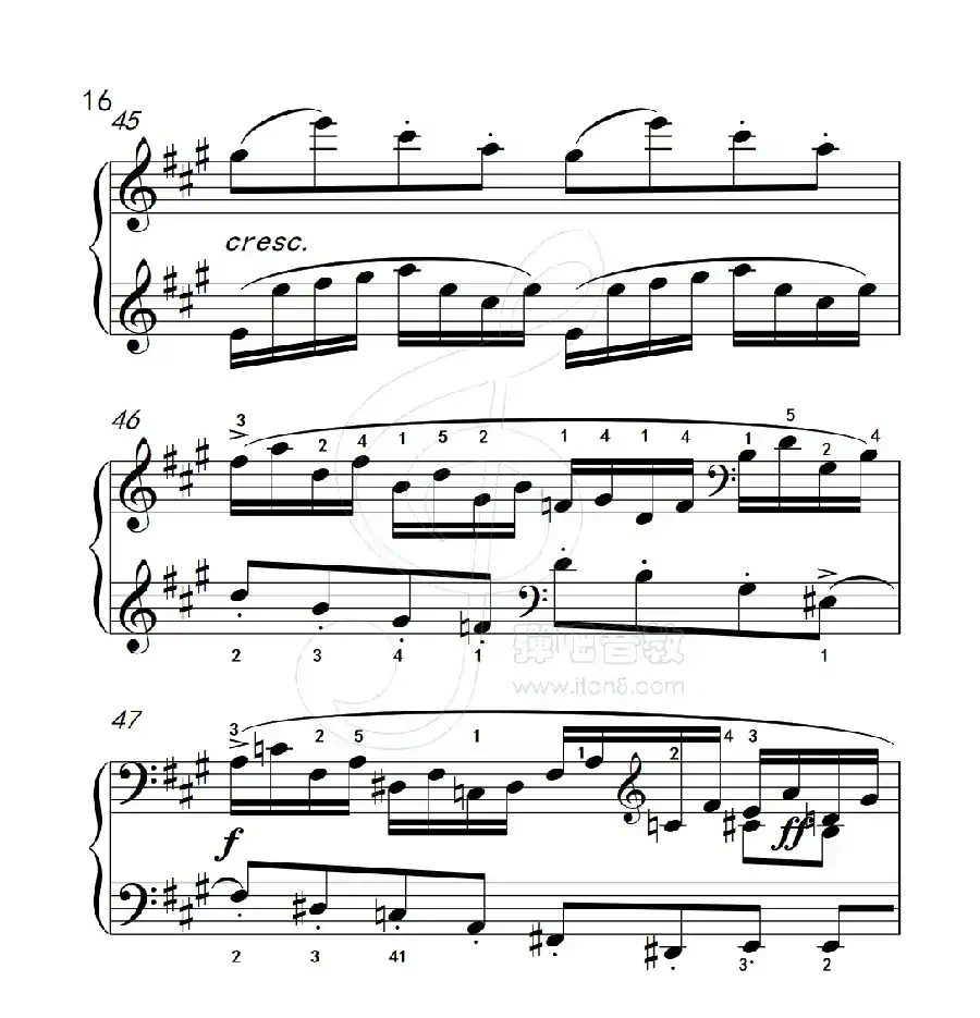 练习曲 40(克拉莫钢琴练习曲60首)