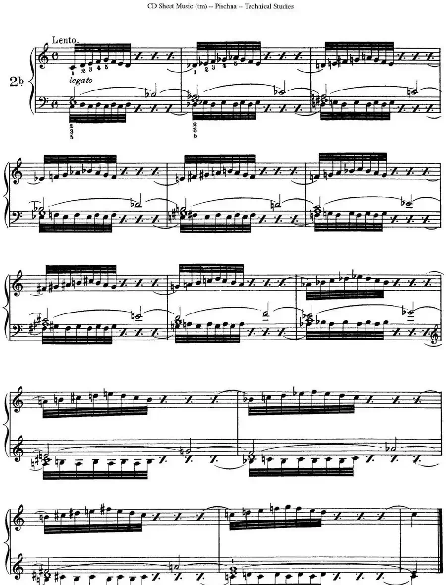 Technical Studies 60 Progressive Exercises （60首钢琴循序渐进练习曲 P1——10）