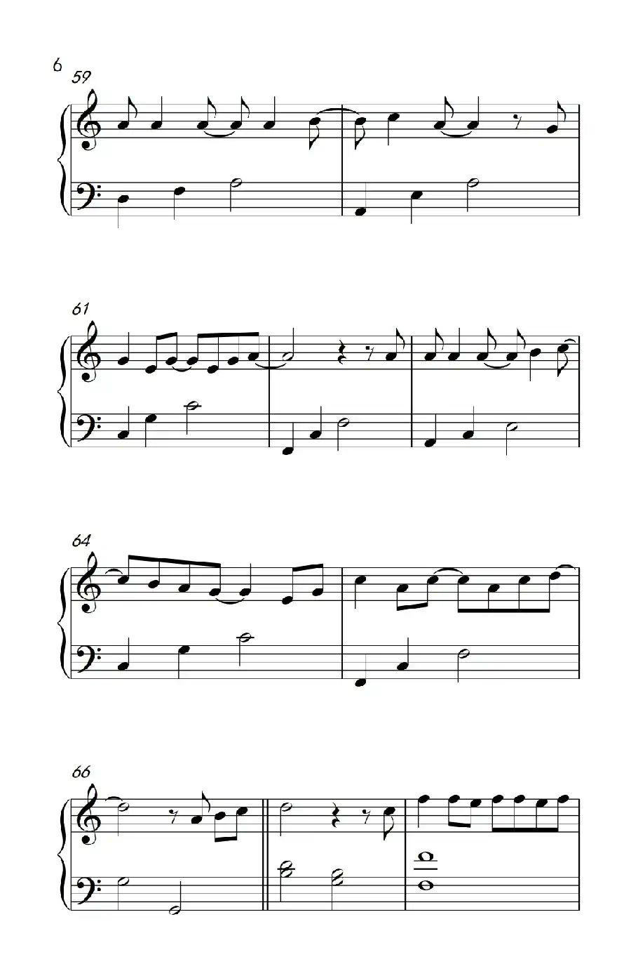 Let it Go(《弹吧音教》制谱版)