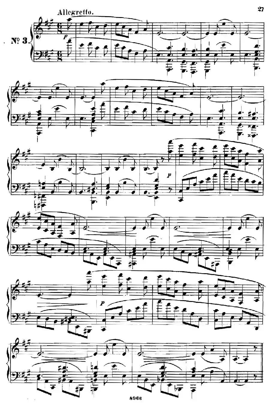 舞会 Le Bal Op.14（No.3）