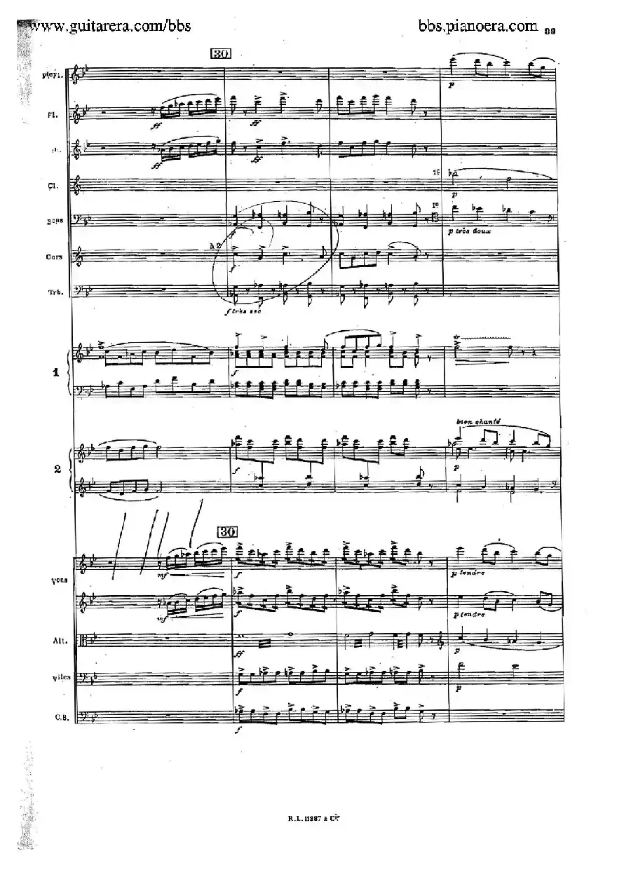 Concerto for 2 Pianos in d Minor（d小调双钢琴协奏曲·总谱）