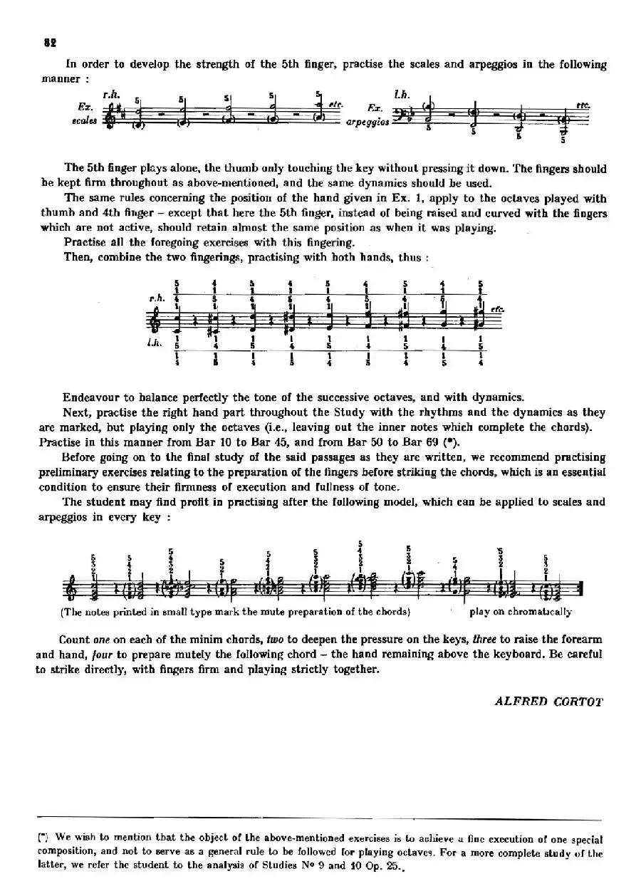 12 Etudes Op.10 柯尔托教学版（12首练习曲·12）