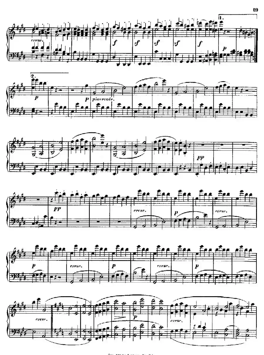 Quartet No.14（升c小调第十四弦乐四重奏钢琴版）