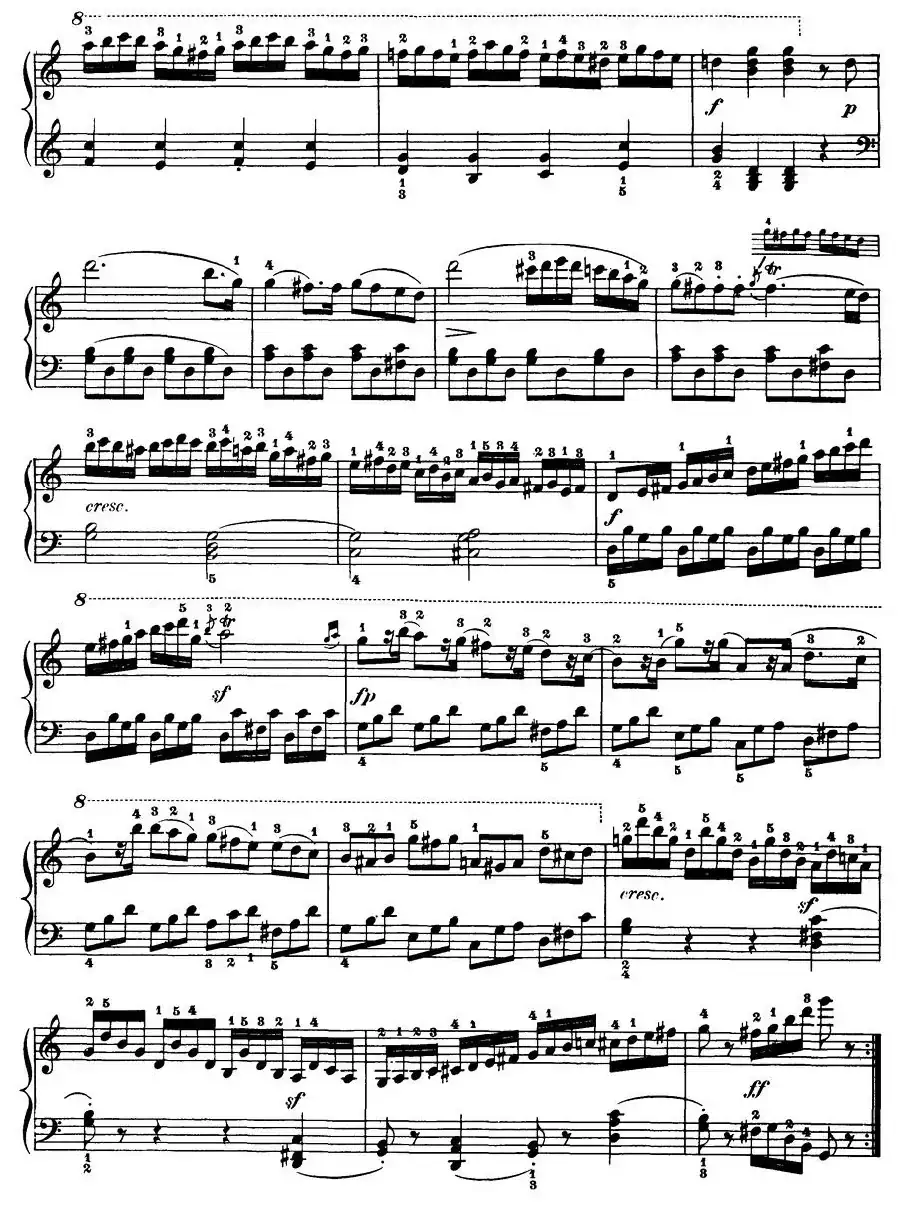 Czerny - 100 Progressive Studies Op.139（69—77）