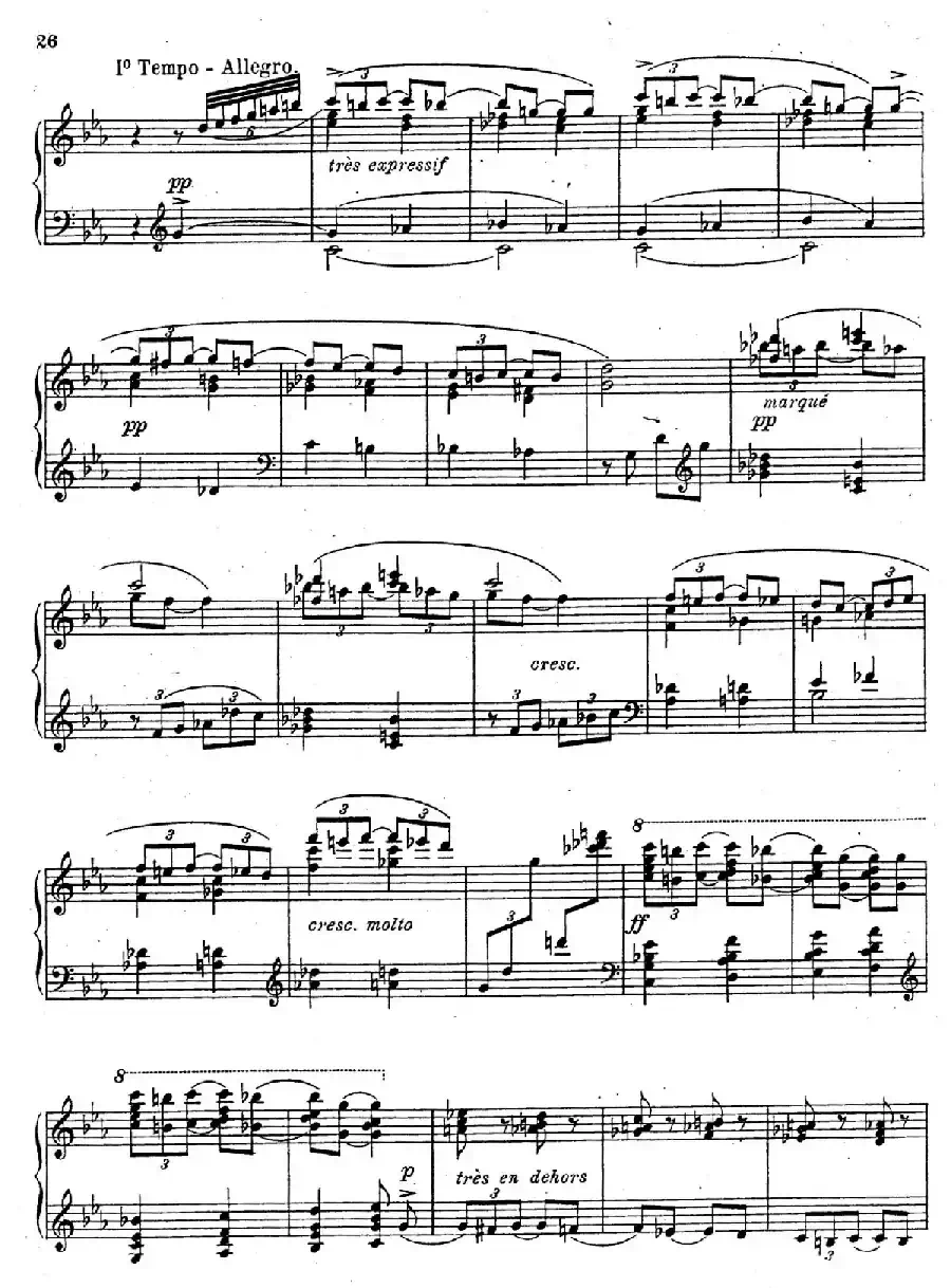 Sonate Romantique Op.3（浪漫奏鸣曲·Ⅲ）