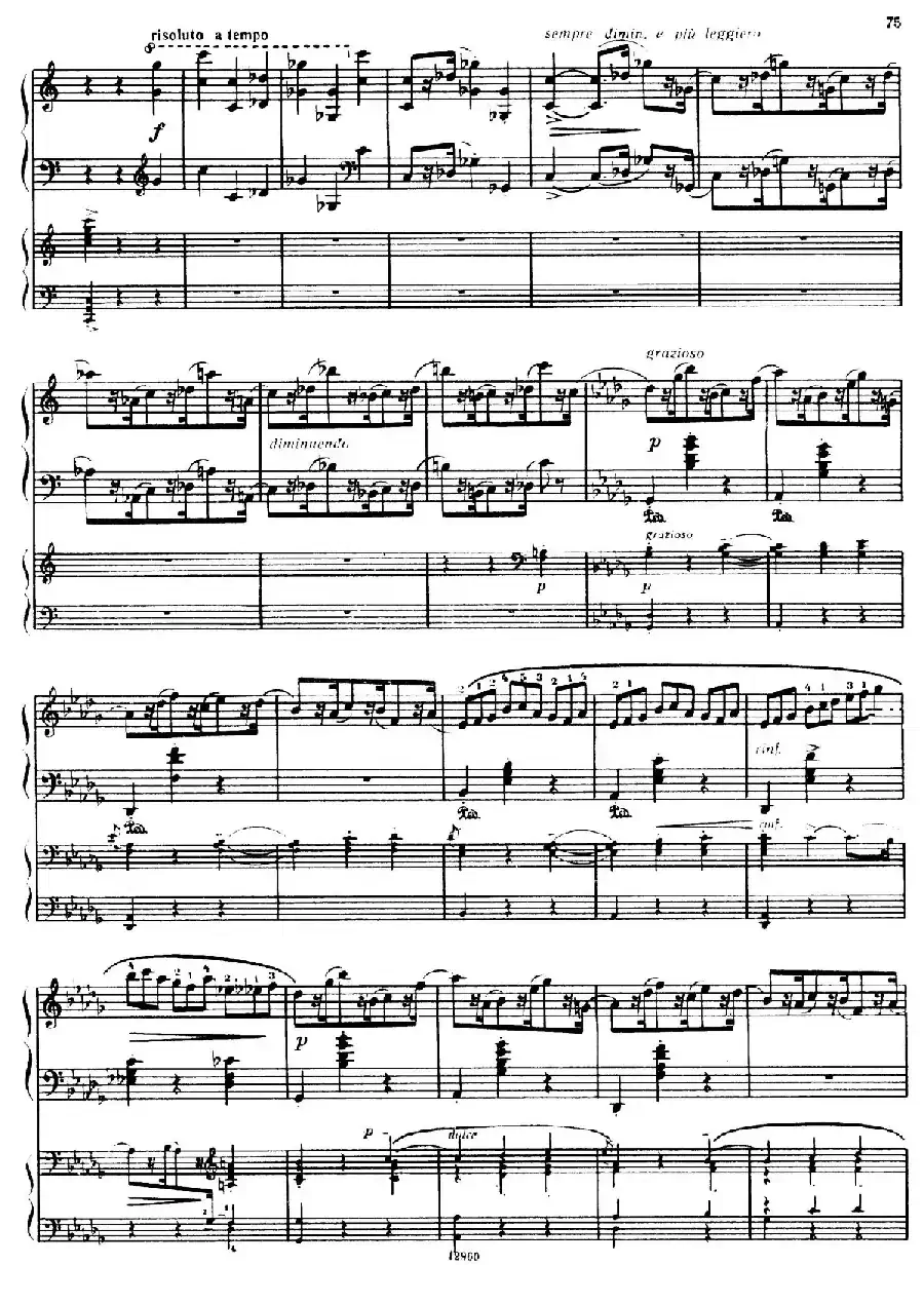 Piano Concerto No.2 in c Minor Op.50（c小调第二钢琴协奏曲·Ⅲ·双钢琴）