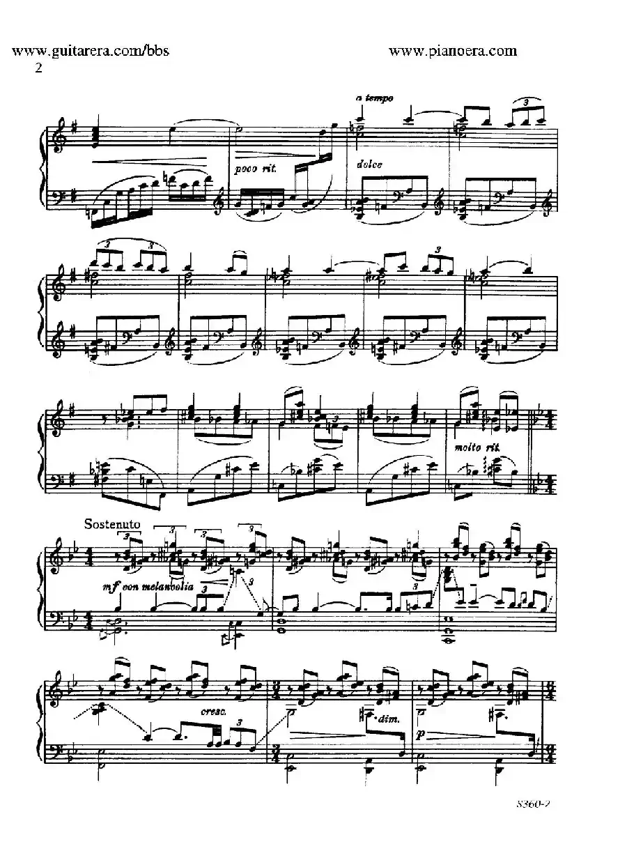 Fourth Piano Sonata S.360（第四钢琴奏鸣曲）