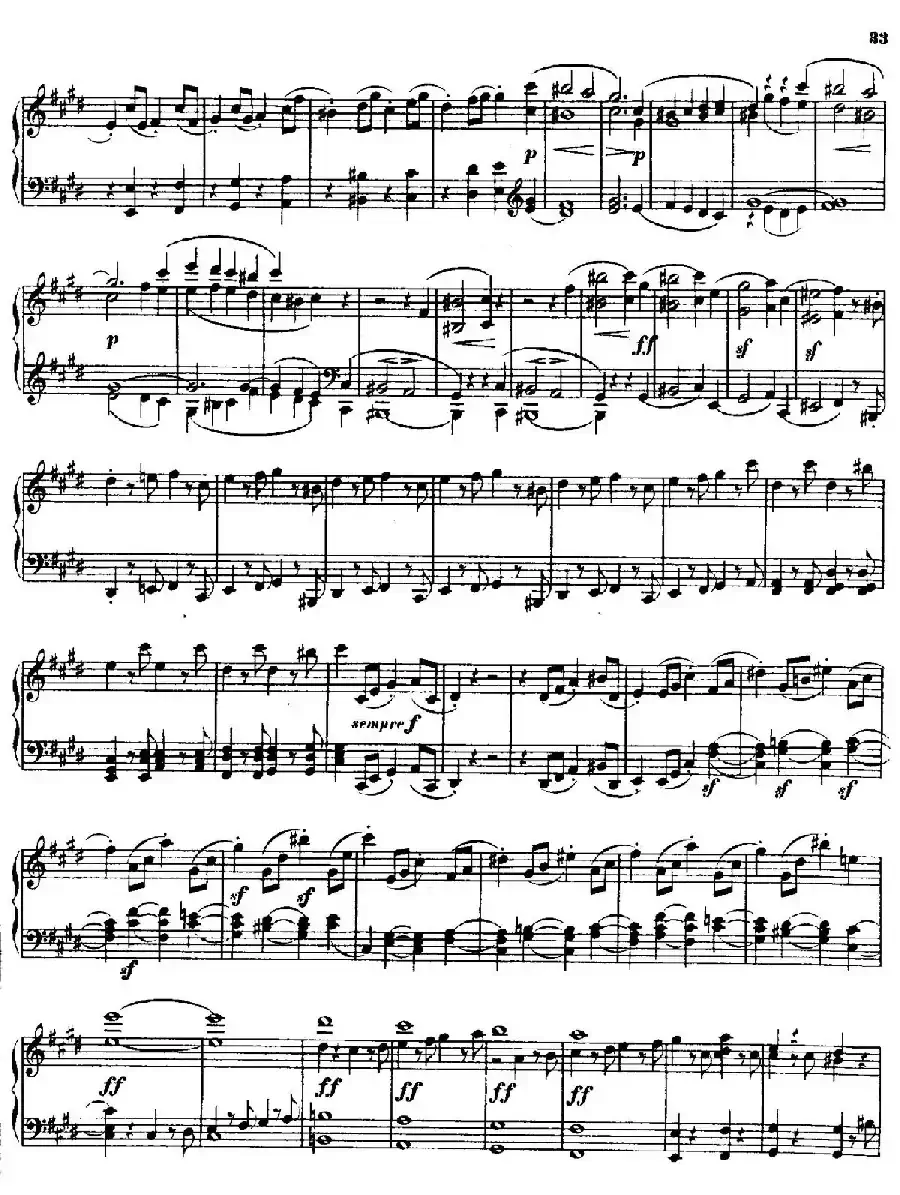 Quartet No.14（升c小调第十四弦乐四重奏钢琴版）
