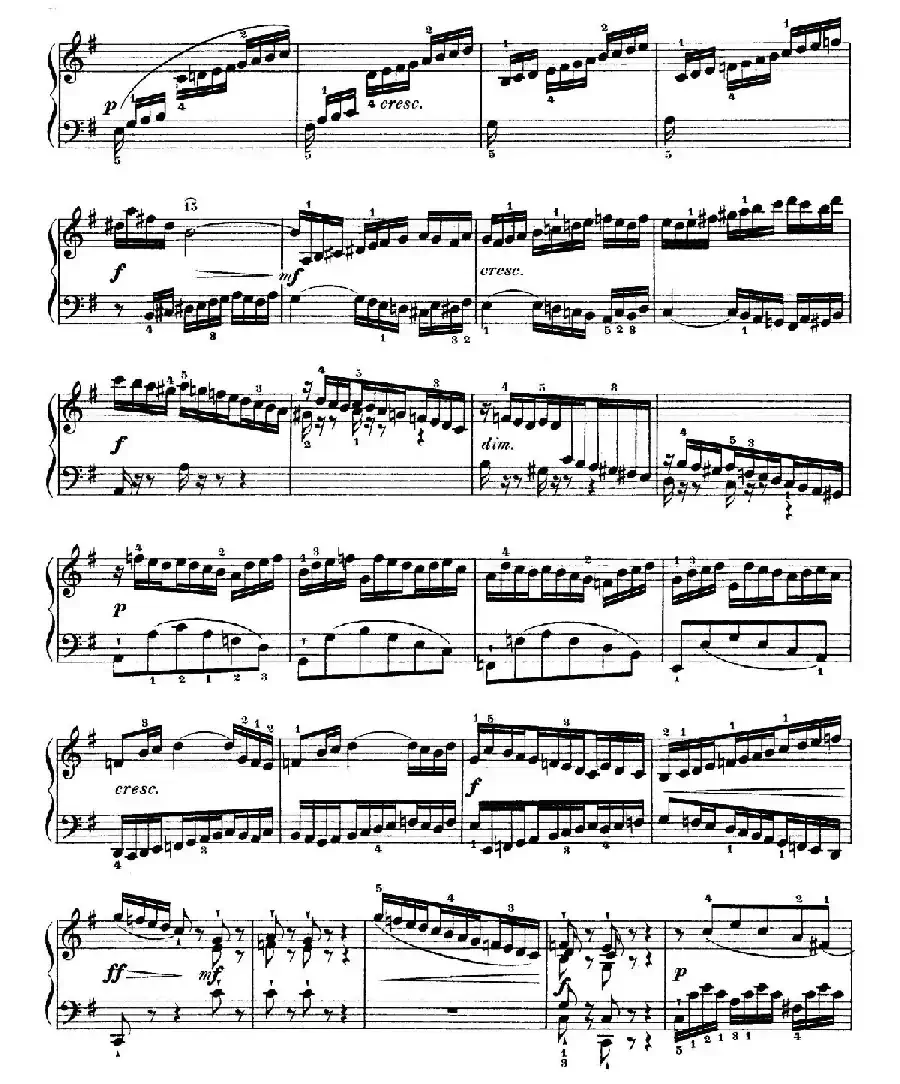Six Partitas BWV 825-830（6首帕蒂塔·5）