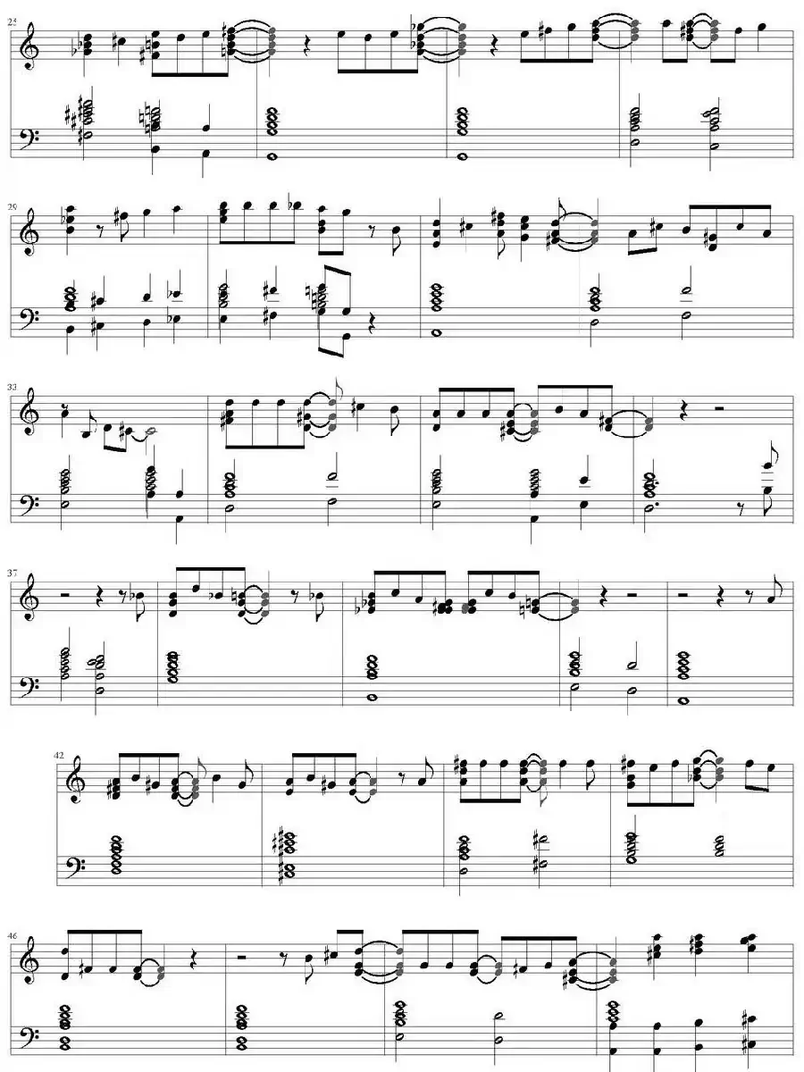 Thank you for the music