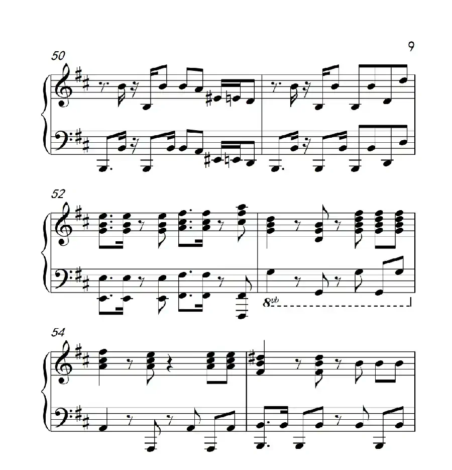 江南style（《弹吧音教》制谱版）