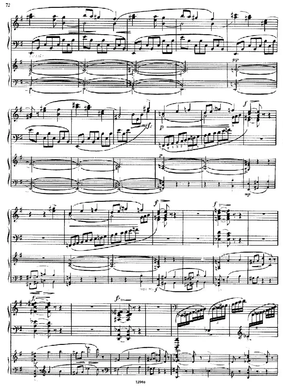Piano Concerto No.2 in c Minor Op.50（c小调第二钢琴协奏曲·Ⅲ·双钢琴）