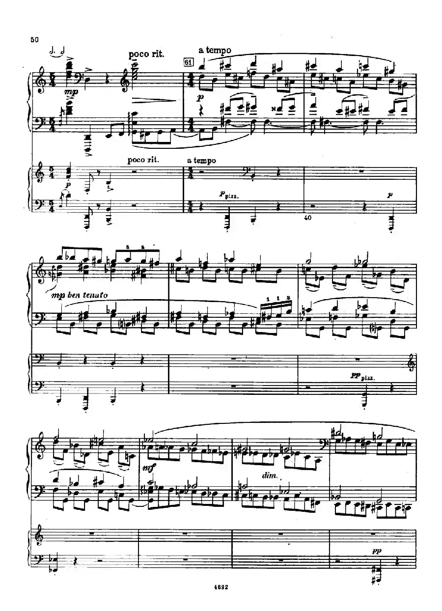 Piano Concerto No.2 in g Minor Op.16（g小调第二钢琴协奏曲·Ⅲ·双钢琴）