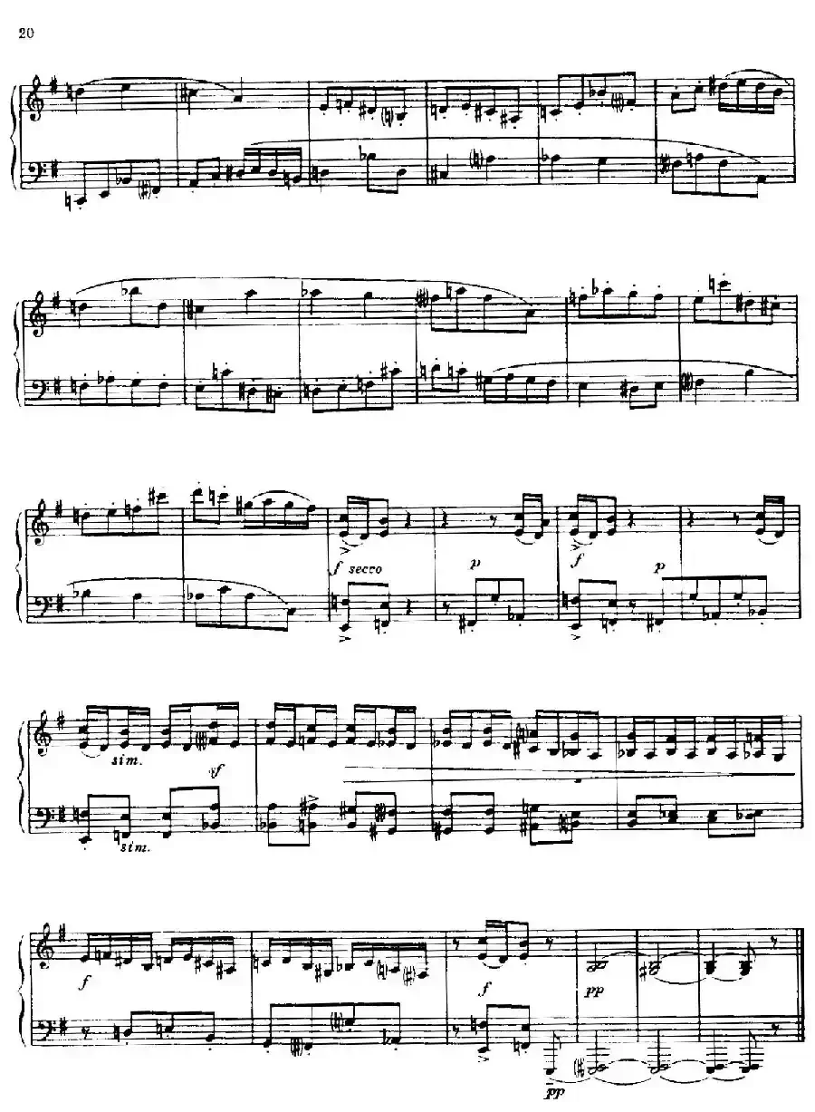 24 Preludes and Fugues Part.1 Op.45（24首前奏曲与赋格·第一部分·4）