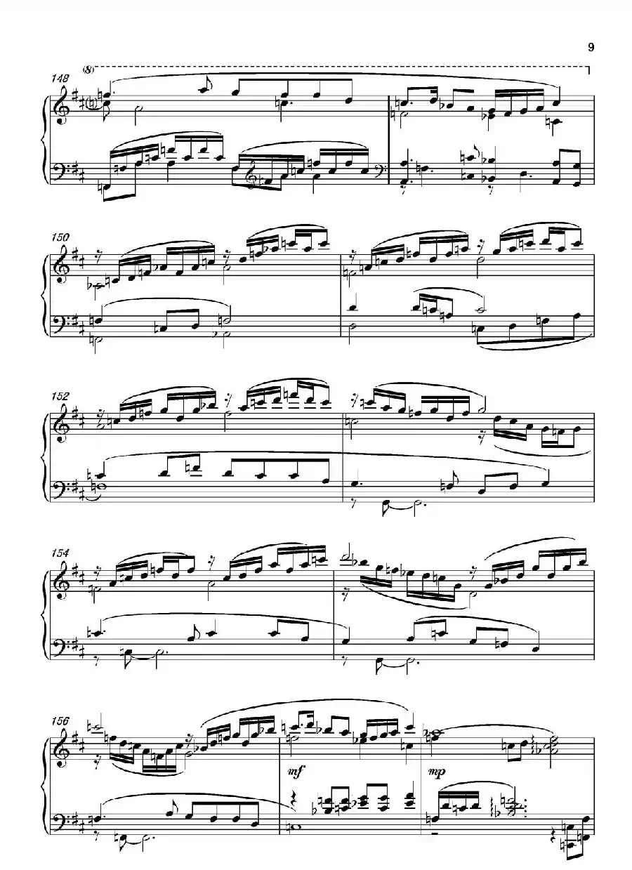 第十二钢琴奏鸣曲“榕腔”第二乐章‘琴串’(中国钢琴作品)