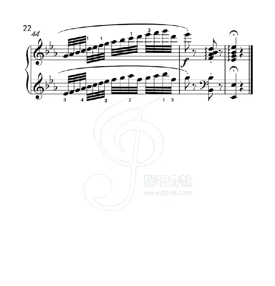 练习曲 30(克拉莫钢琴练习曲60首)