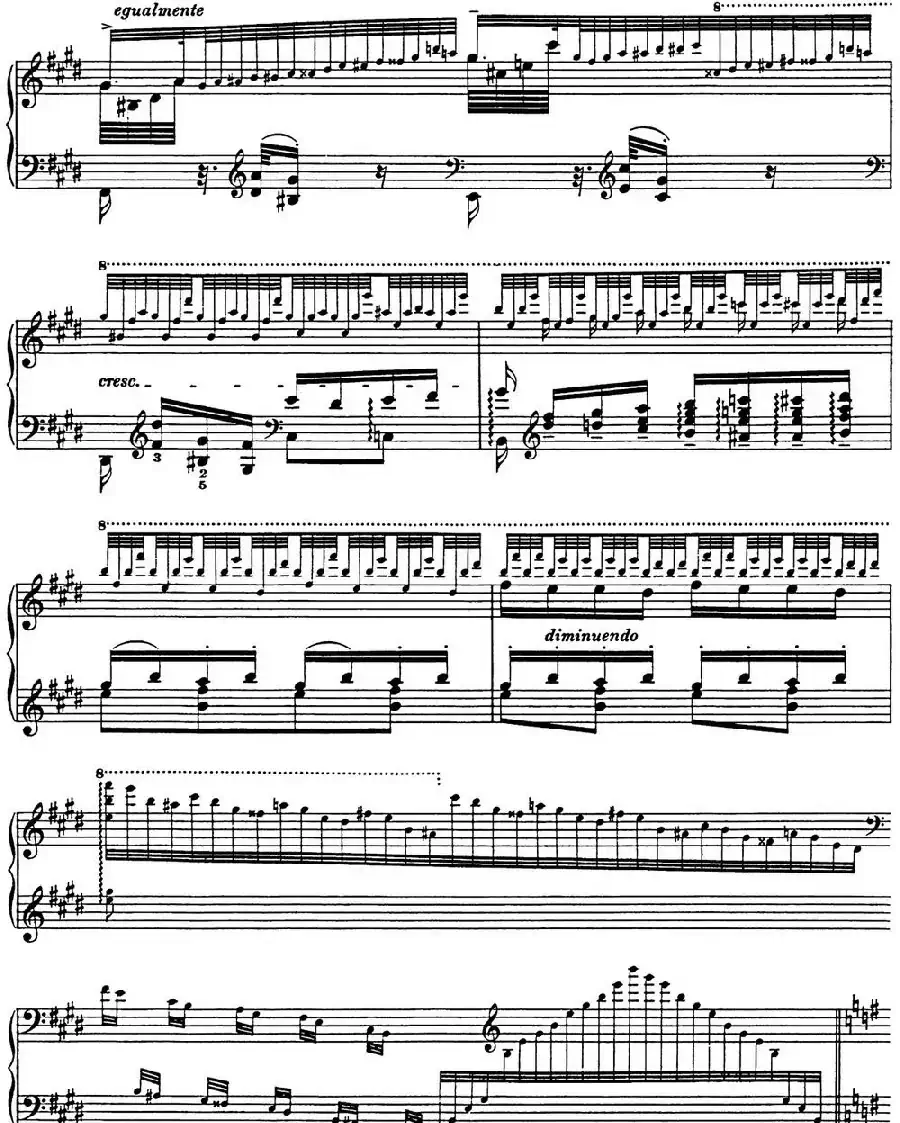 李斯特 匈牙利狂想曲 Hungarian Rhapsodies S.244 No.10