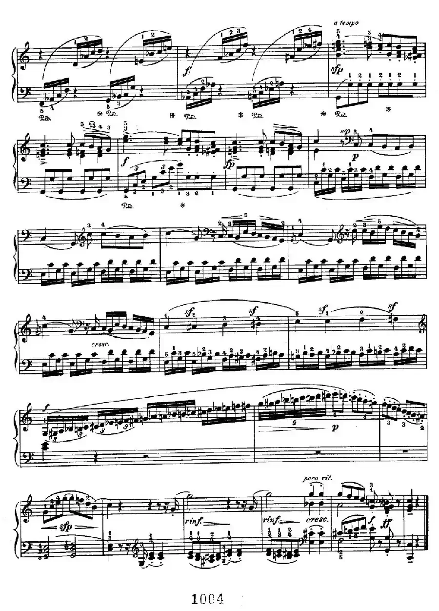 Two Rondos Op.51 No.1（2首回旋曲·1、C大调）