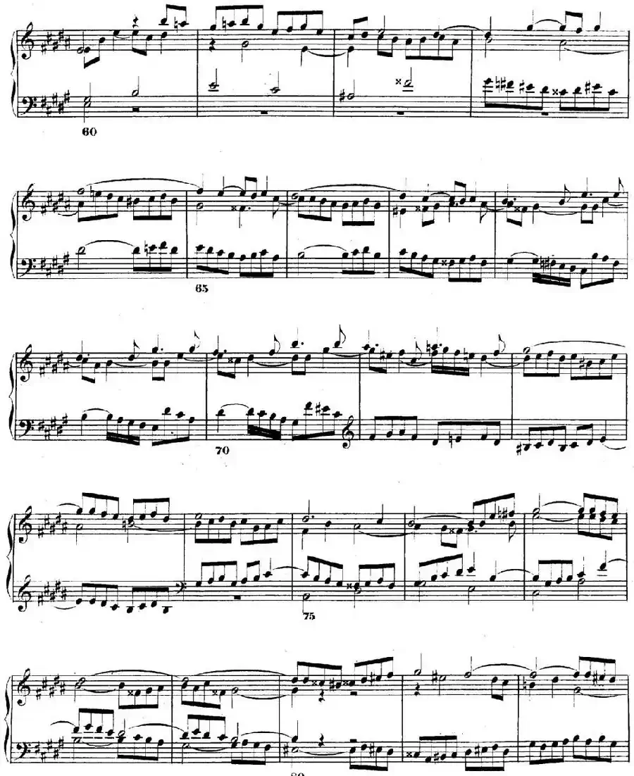 巴赫《平均律钢琴曲集·第二卷》之赋格曲(NO.23)