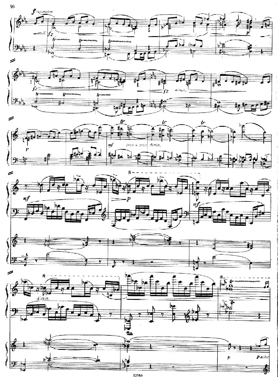 Piano Concerto No.2 in c Minor Op.50（c小调第二钢琴协奏曲·Ⅰ·双钢琴）