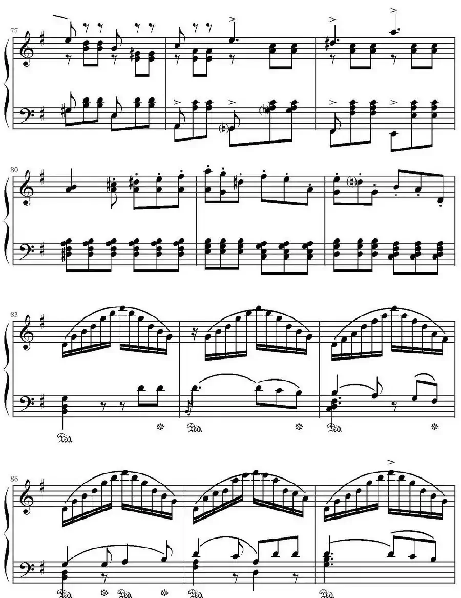 E大调回旋随想曲（门德尔松Op.14）