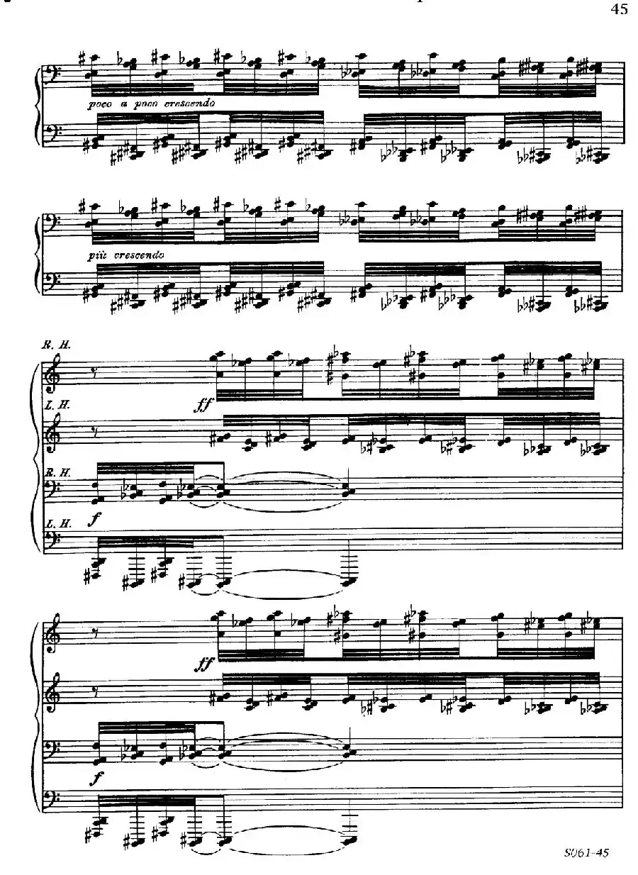 Poems of 1917 Op.41（1917之诗 8. 战争）