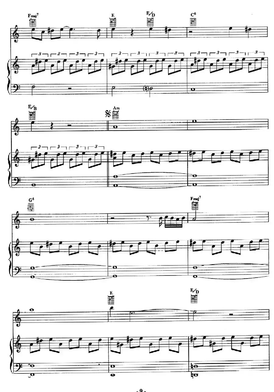 电影配乐大师莫瑞康最佳20首钢琴谱（Best of Ennio Morricone·2）