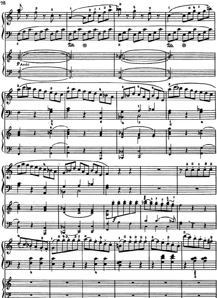 二十八部钢琴协奏曲 No.8（P31-38）