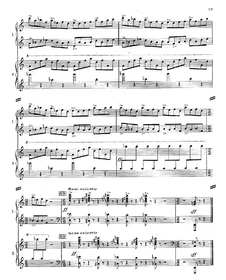Concerto for 2 Pianos in d Minor（d小调双钢琴协奏曲· 第三乐章）
