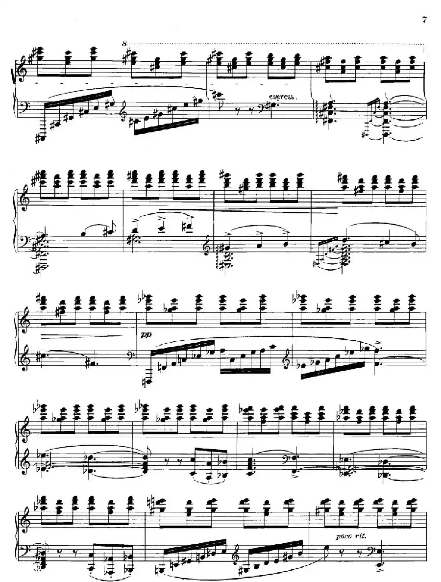 Four Rhapsodies Op.11（4首狂想曲·Ⅳ）