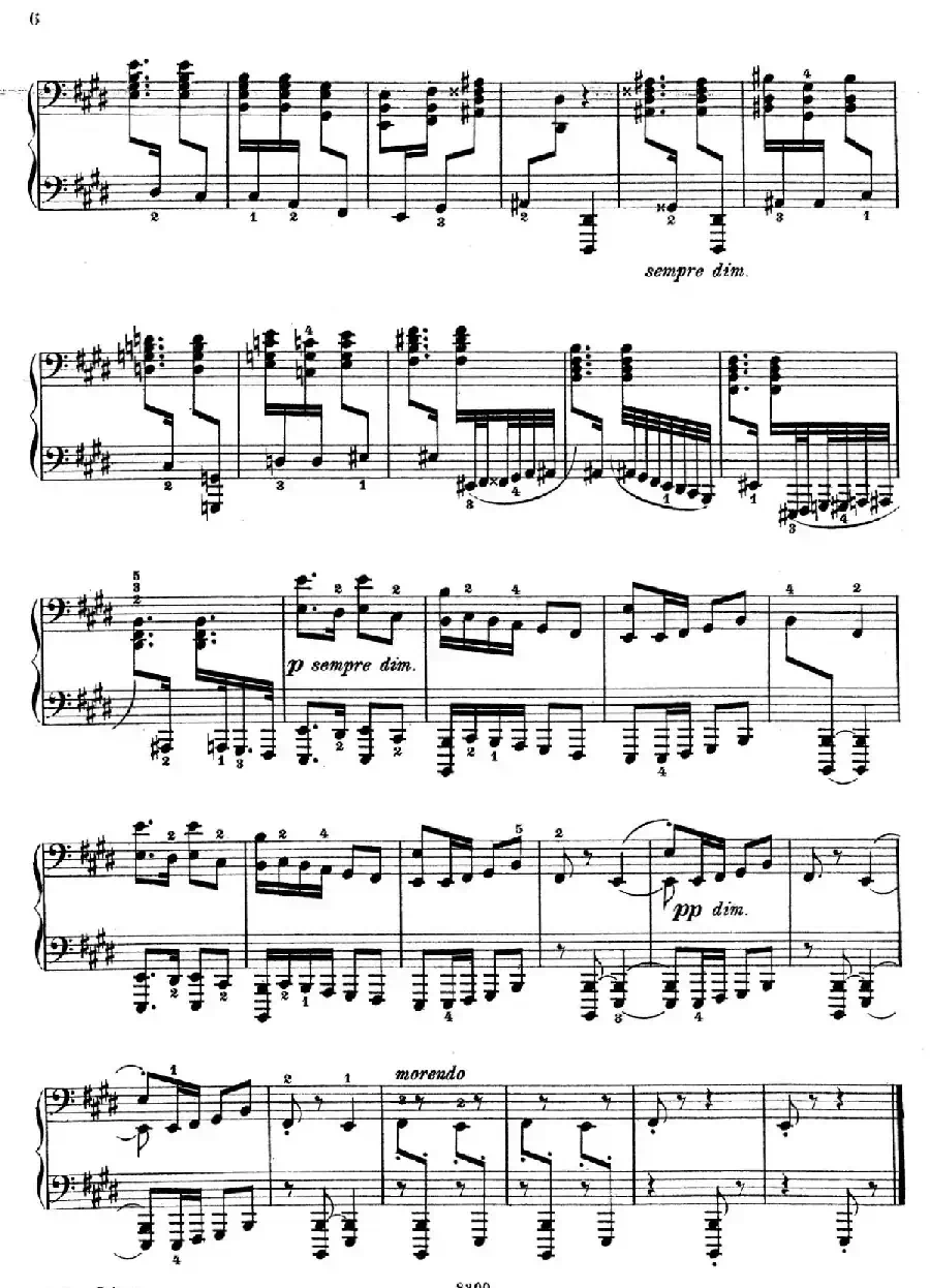 Six Pieces Op.32（6首小品·1. 怪诞进行曲）