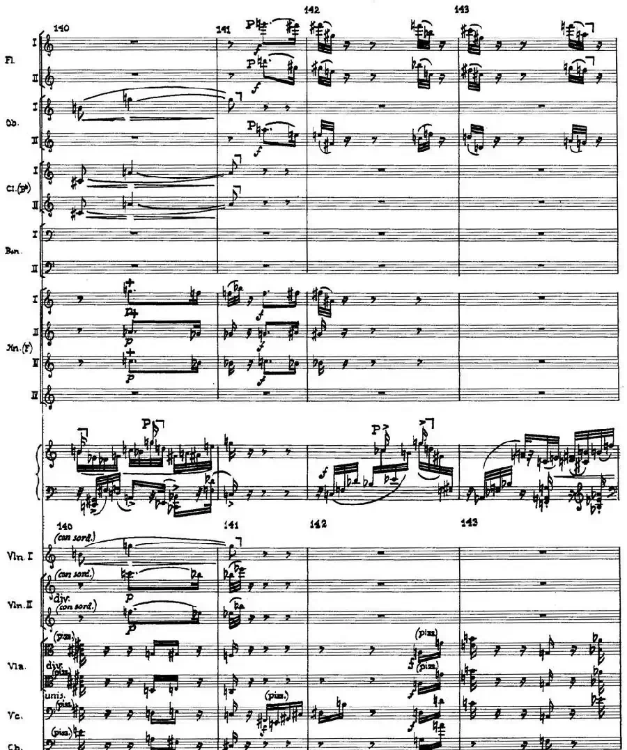 Piano Concerto Op.42（钢琴协奏曲总谱P1-34）
