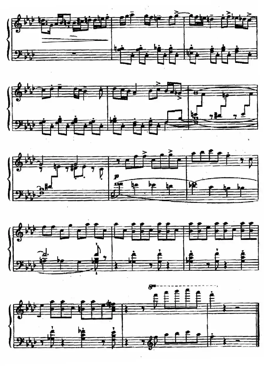 24 Preludes and Fugues Op.82（24首前奏曲与赋格·20）