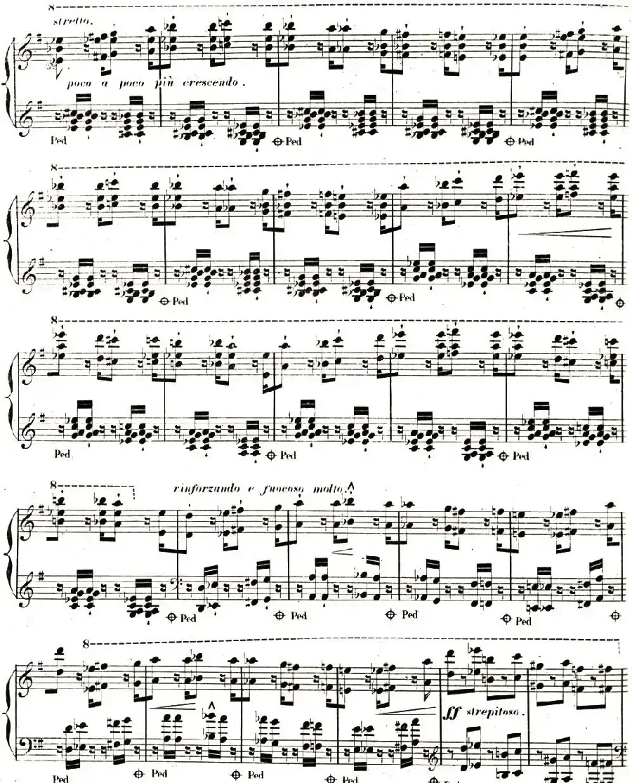 李斯特 旅游岁月 第二集遗补 威尼斯和拿波里 S.162 No.3 塔兰泰拉舞曲