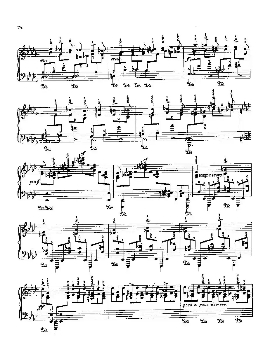 53首以肖邦练习曲为素材而作的练习曲（No.20）