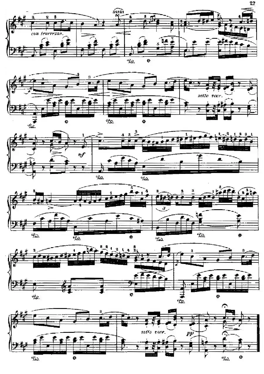 Nocturne No.7 in A Major （A大调第七号夜曲）