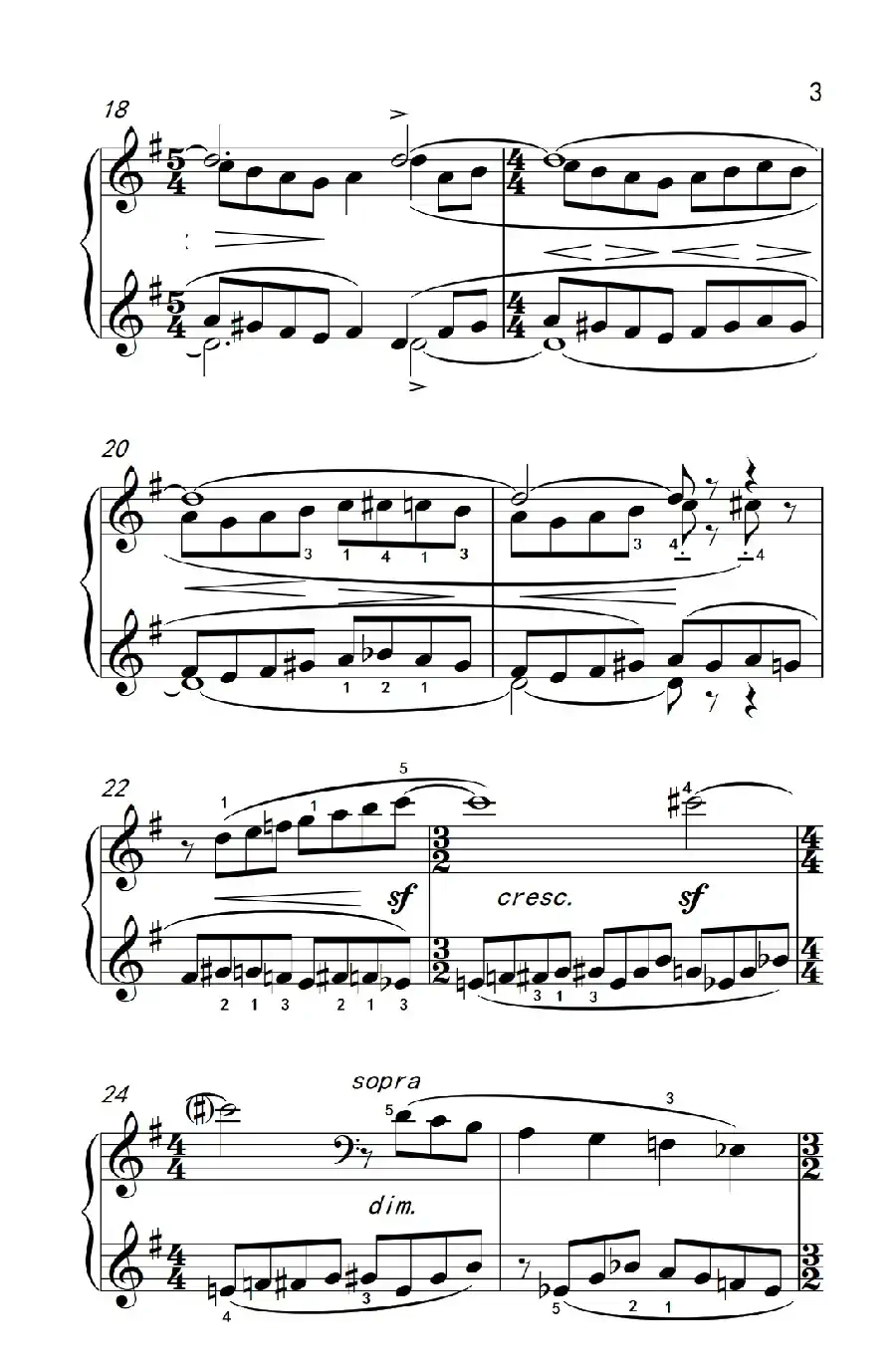 布列舞曲（巴托克 小宇宙 钢琴教程 4）