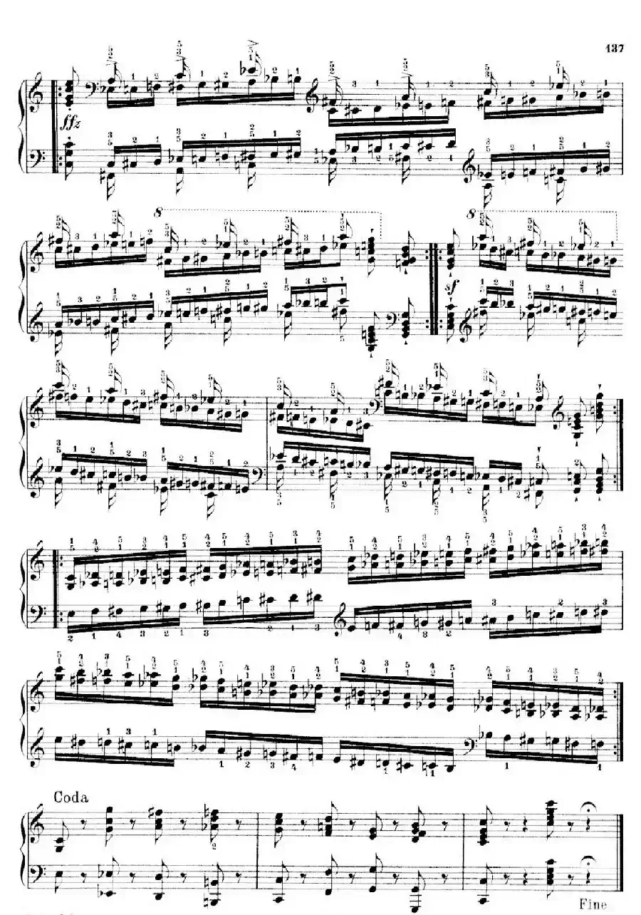 School of the Virtuoso Op.365（60首钢琴高级练习曲·60）