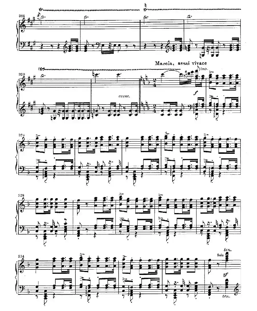 Choral Fantasia in c Minor Op.80（c小调合唱幻想曲·钢琴独奏版）