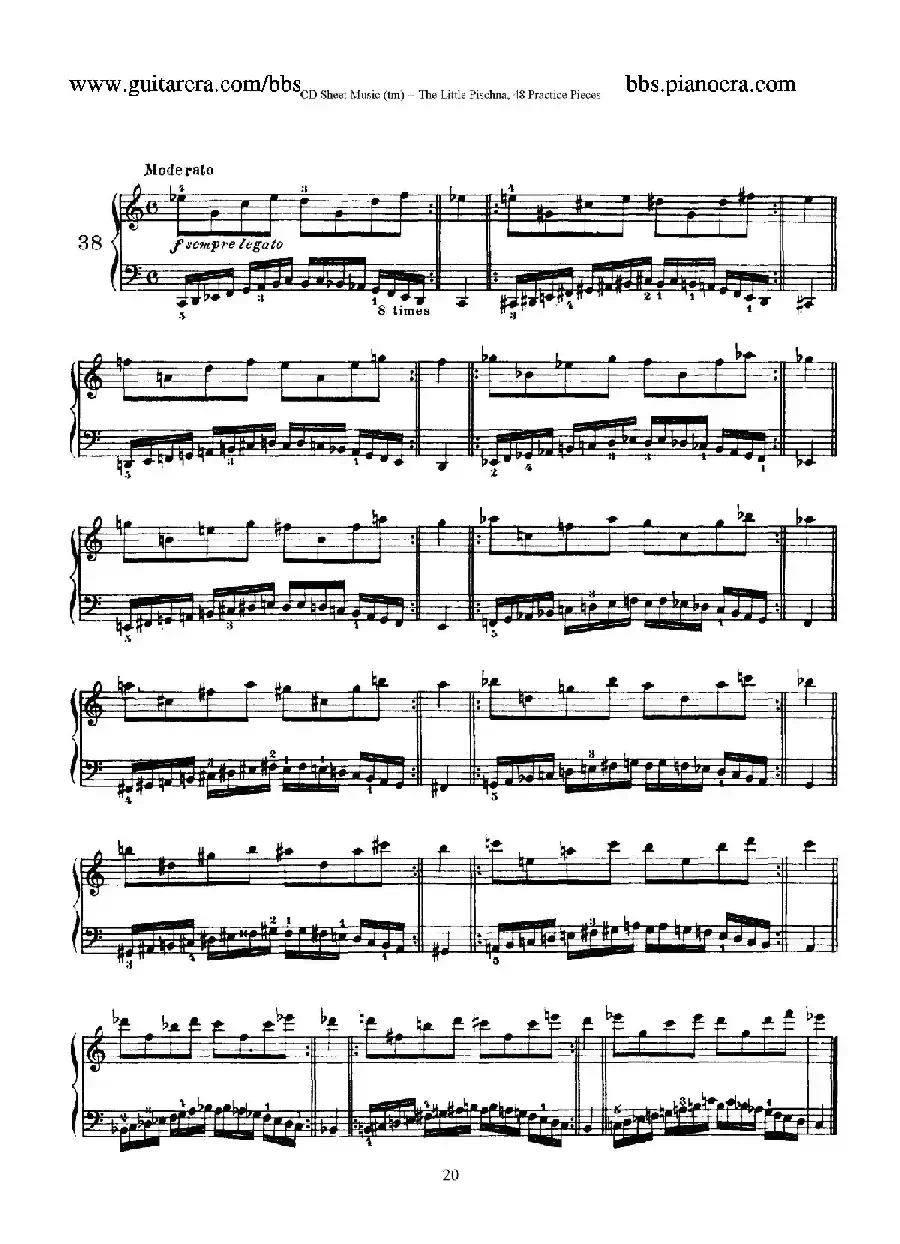 48 Practice Pieces（四十八首钢琴练习曲）