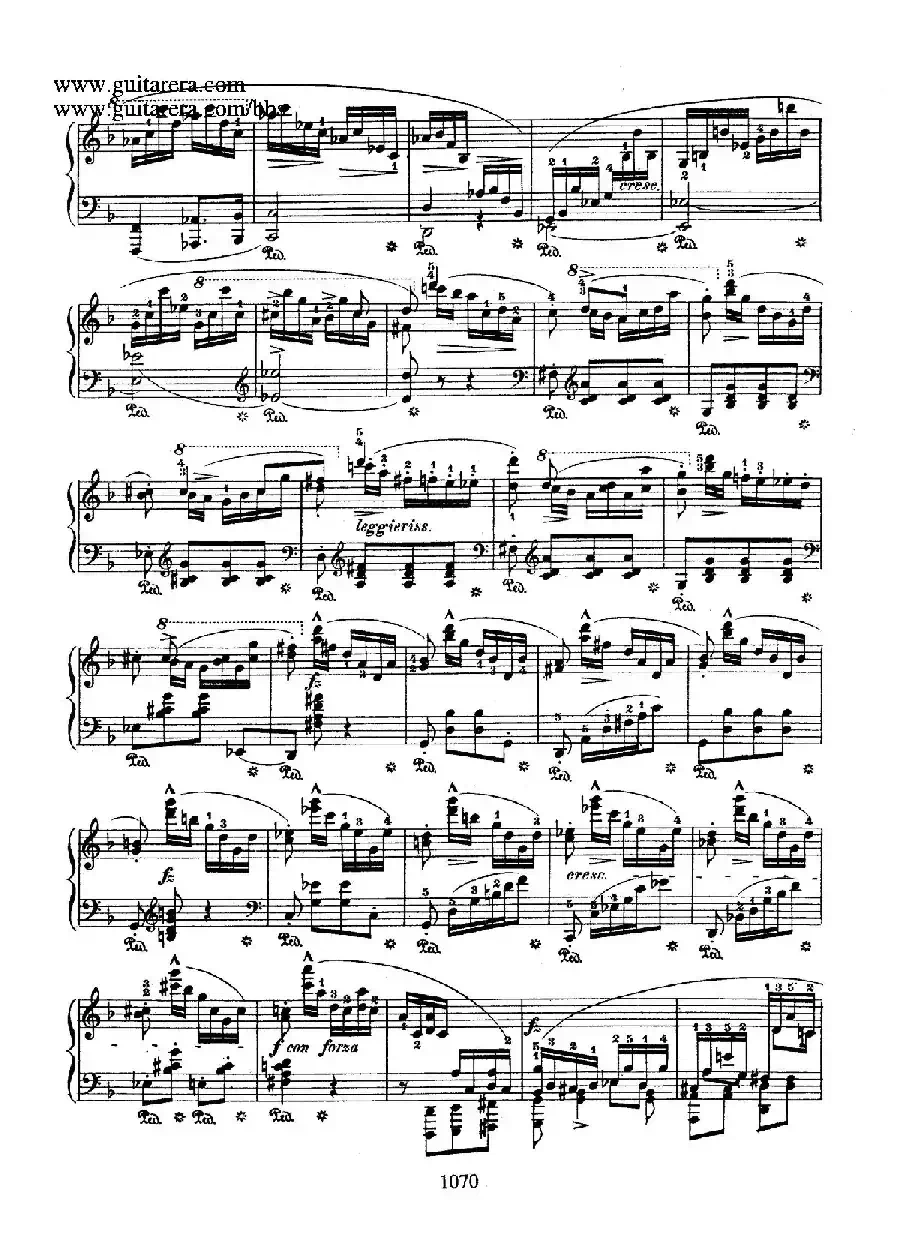 Krakowiak Grand Rondo de Concert Op.14 （克拉科维克音乐会用大回旋曲·钢琴独奏版）