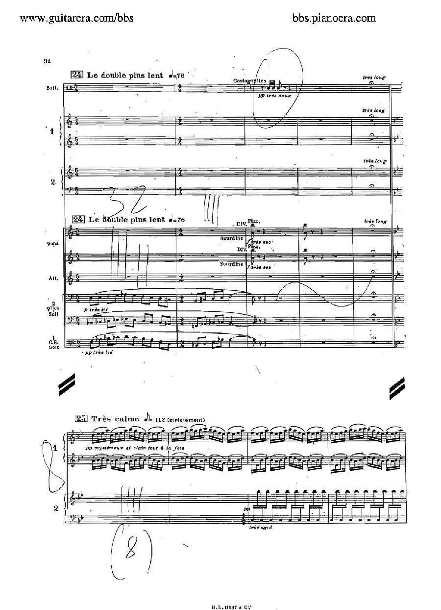 Concerto for 2 Pianos in d Minor（d小调双钢琴协奏曲·总谱）