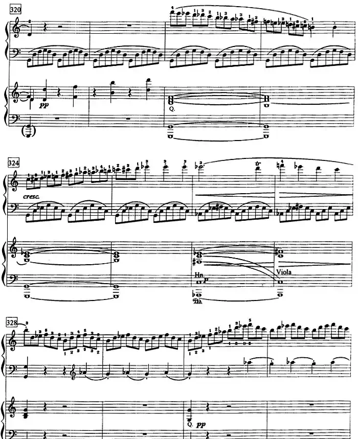 钢琴教程第八级 大型乐曲（C大调第一钢琴协奏曲 Op.15 第一乐章）